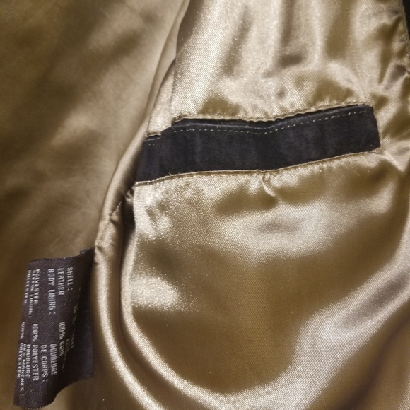 ***SOLD*** NWOT MARC NEW YORK Leather Suede Jacket SMALL - Picture 8 of 13